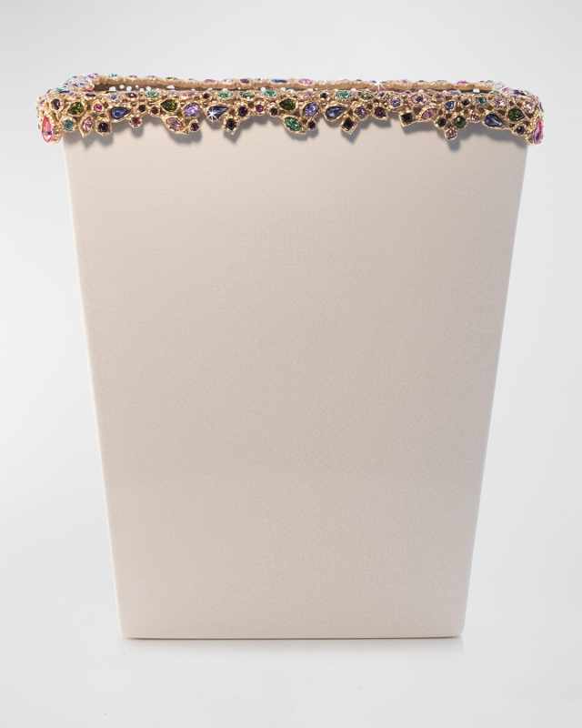 Bejeweled Trash Bin